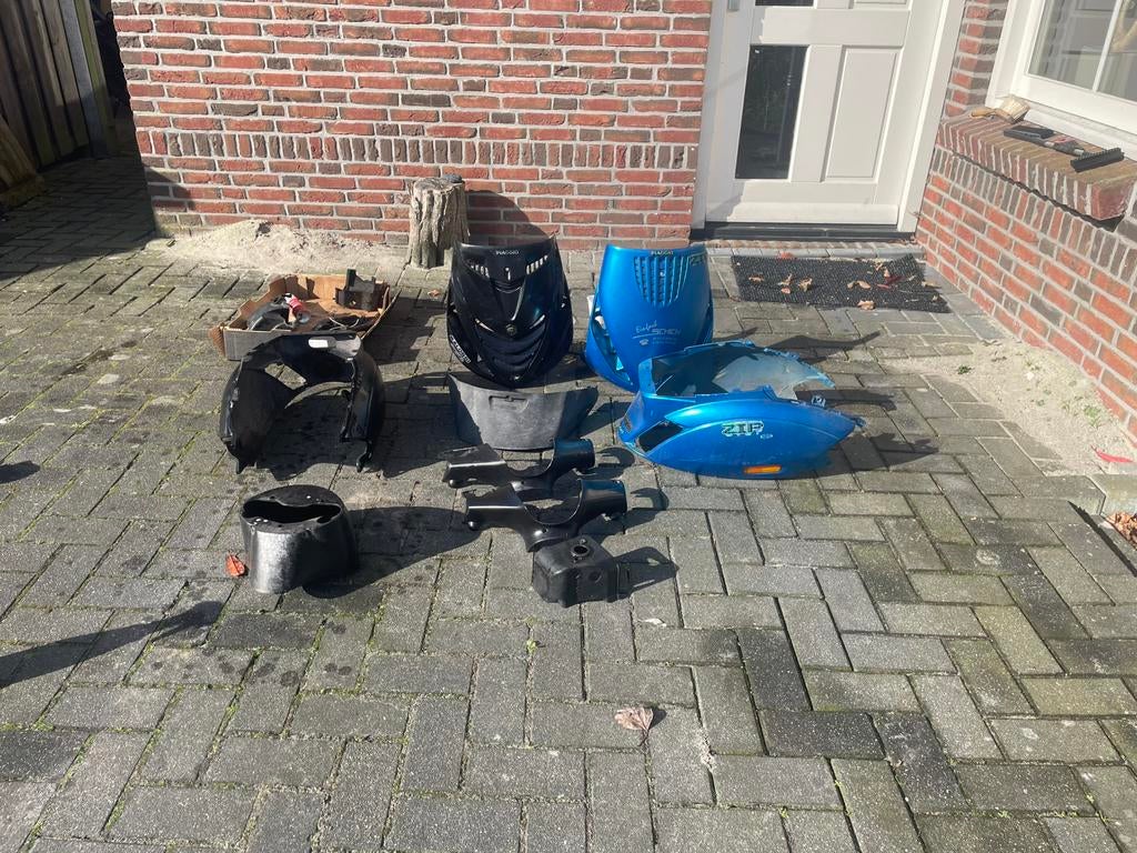 Piaggio zip kapppenset, Verzenden, Zo goed als nieuw, Benzine, Zip