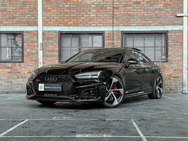 Audi RS5 Coupé 2.9 V6 Quattro (bj 2017, automaat), Auto's, Audi, Bedrijf, Te koop, RS5, Benzine, Coupé, Automaat, Zwart, Gebruikt