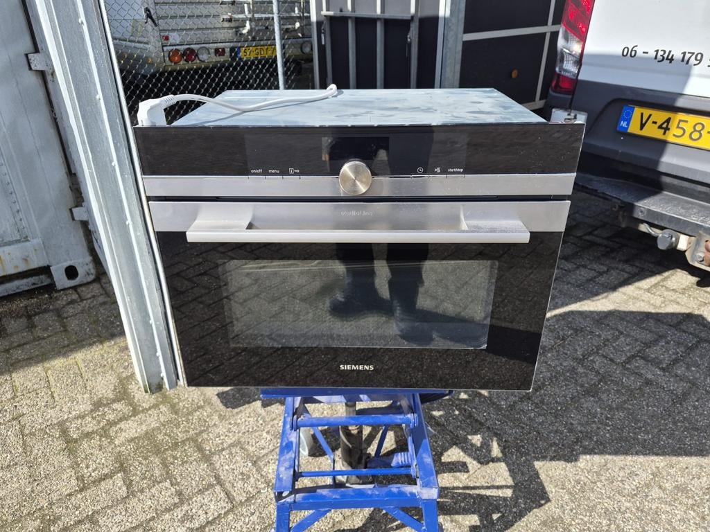 Siemens  studio line combi stoom oven, Ophalen of Verzenden, 45 tot 60 cm