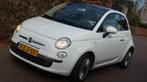 Fiat 500 0.9 Twinair 2011 Wit Lounge, Auto's, Voorwielaandrijving, 31 €/maand, Leder en Stof, 24 km/l