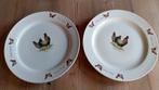 servies jet ter steege Chicken Festival grote borden 32cm, Ophalen of Verzenden, Zo goed als nieuw, Bord(en), Overige stijlen