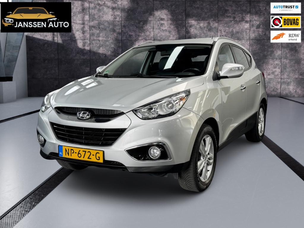 Hyundai Ix35 2.0i Business Edition| Leder | Navi | Stoelverw, Gebruikt, Zwart, 4 cilinders, 163 pk