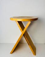 Opvouwbare houten kruk in stijl van Suzy Stool, Gebruikt, Onbekend, Ophalen of Verzenden, Onbekend