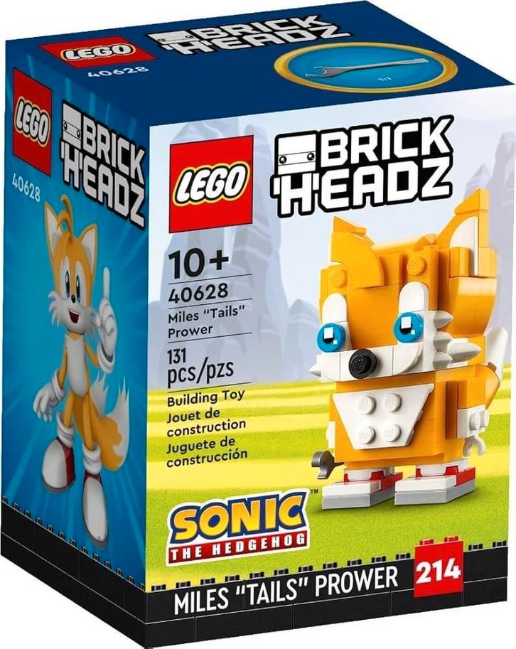 Lego Brick Headz 40628 Miles "Tails" Prower, Kinderen en Baby's, Speelgoed | Duplo en Lego, Nieuw, Lego, Complete set, Ophalen of Verzenden