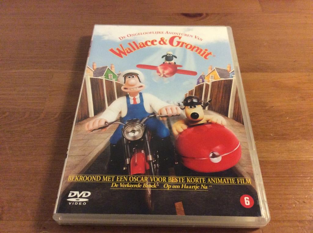 De ongelooflijke avonturen van Wallace & Gromit. dvd, Gebruikt, Poppen, Ophalen of Verzenden, Vanaf 6 jaar