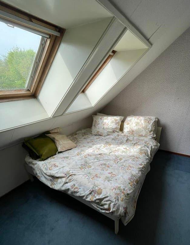 Retro 2-persoonsbed Trasmad - Made in Made, Huis en Inrichting, Ophalen, Gebruikt, Overige kleuren, Tweepersoons