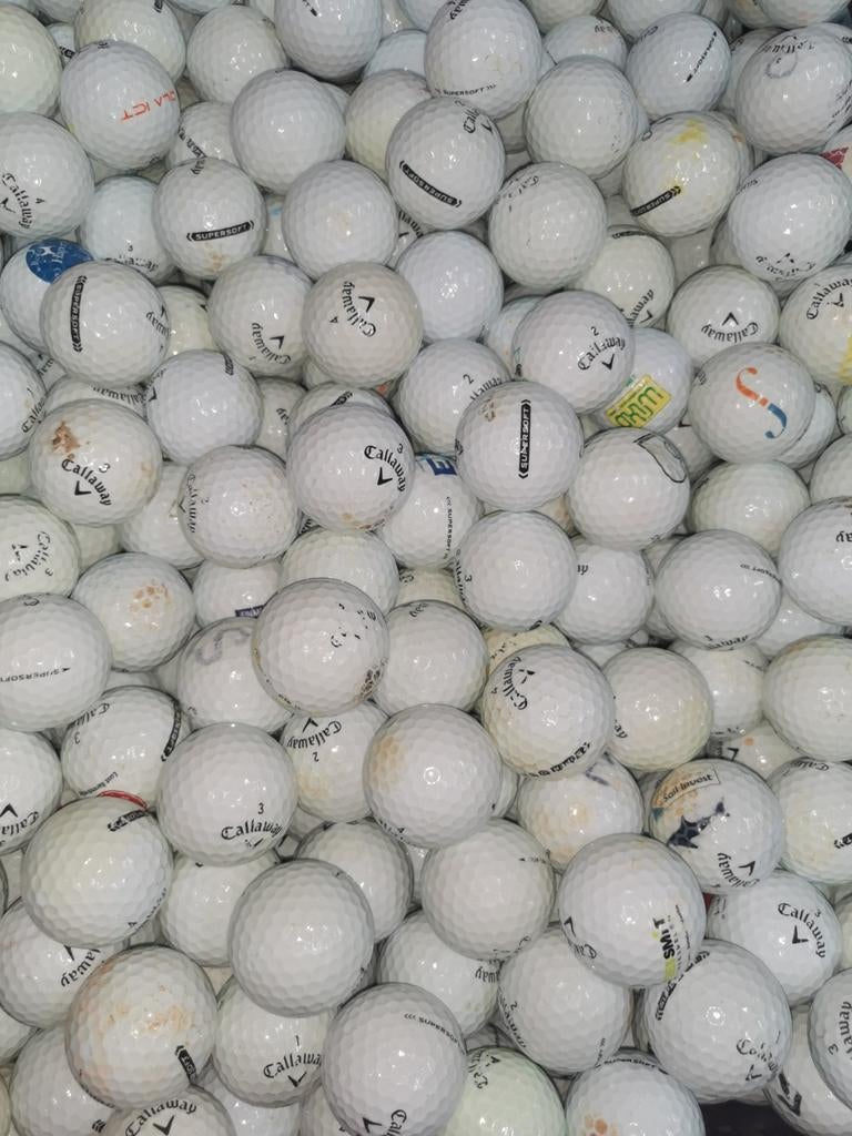 Gebruikte callaway supersoft golfballen 100 stuks, Sport en Fitness, Golf, Ophalen of Verzenden
