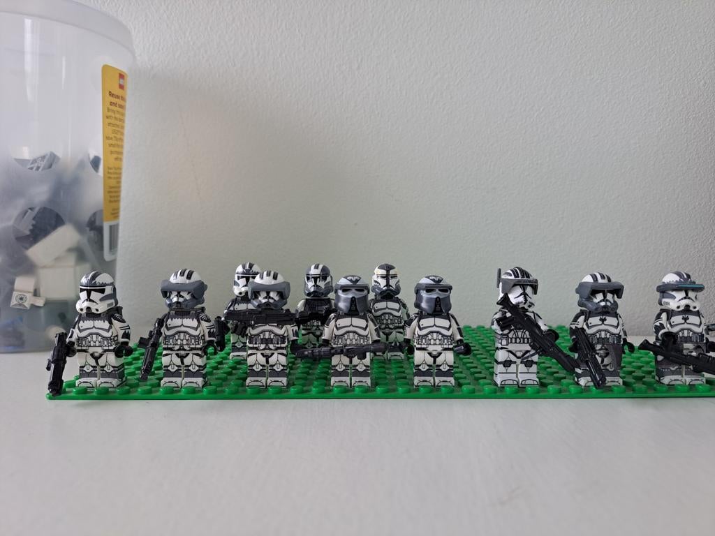 Wolfepack troopers custom lego, Kinderen en Baby's, Speelgoed | Duplo en Lego, Ophalen of Verzenden
