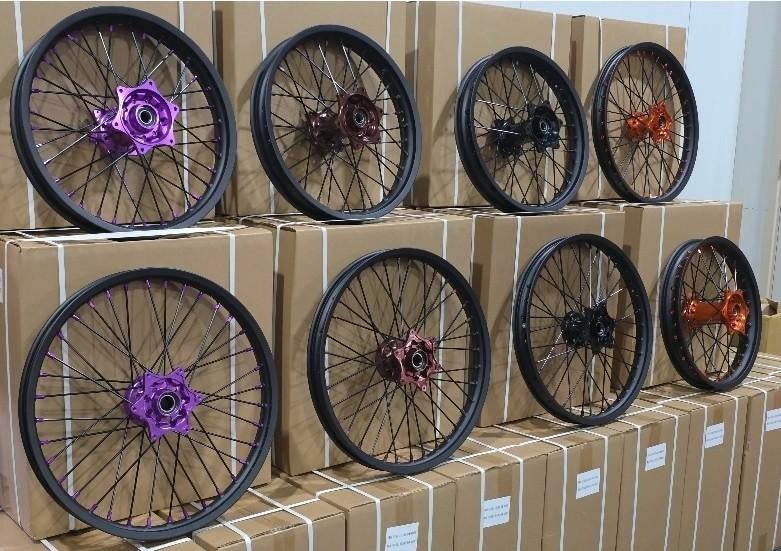 NIEUW wielen set ktm sx sxf 125 250 450 wheels, Ophalen of Verzenden, Ktm, B, Sxf