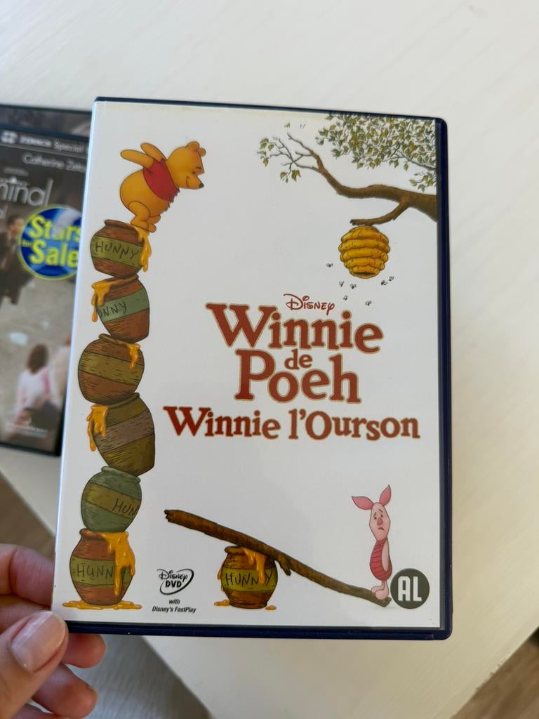 Dvd Winnie de Poeh, Tekenfilm, Ophalen of Verzenden, Zo goed als nieuw, Alle leeftijden