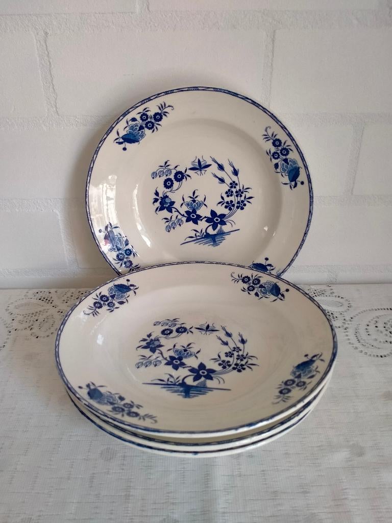Boch la Louvière borden en schaal, Grand Bouquet SALE, Ophalen of Verzenden