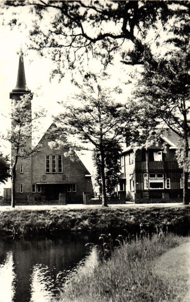 2e Exloermond, Ned. Herv. Kerk en Pastorie - 1970 gelopen, Ophalen of Verzenden, Voor 1920, Gelopen, Noord-Brabant