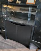 Fluval aquarium met gebogen glas en bijpassende kast!, Ophalen, Gebruikt, Leeg aquarium