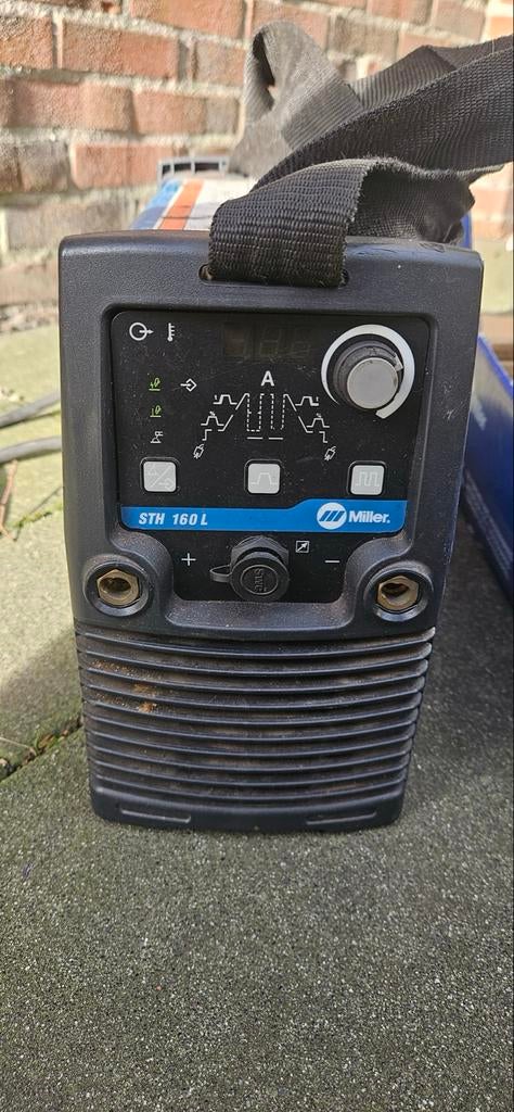 Miller STH 160 L TIG DC Lasapparaat- Compact en compleet., Doe-het-zelf en Verbouw, Gereedschap | Lasapparaten, Ophalen of Verzenden