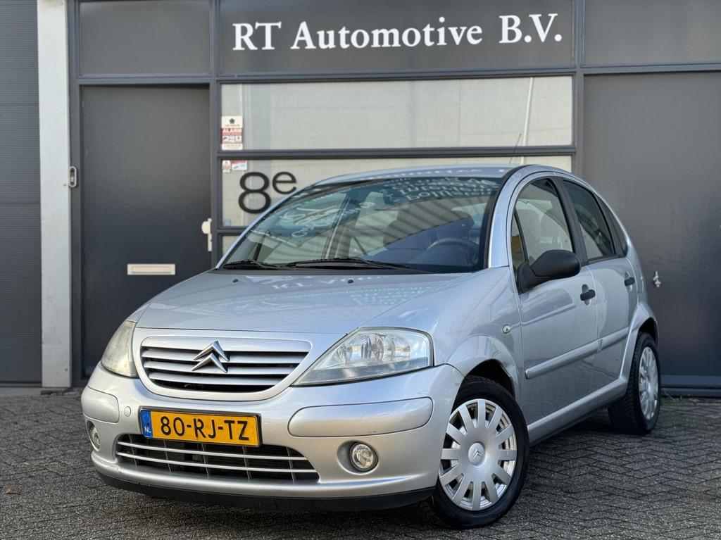 Citroen C3 1.4i Exclusive Airco / Cruise Nieuwe APK 5Drs, Bedrijf, Zilver of Grijs, 1176 kg, 73 pk
