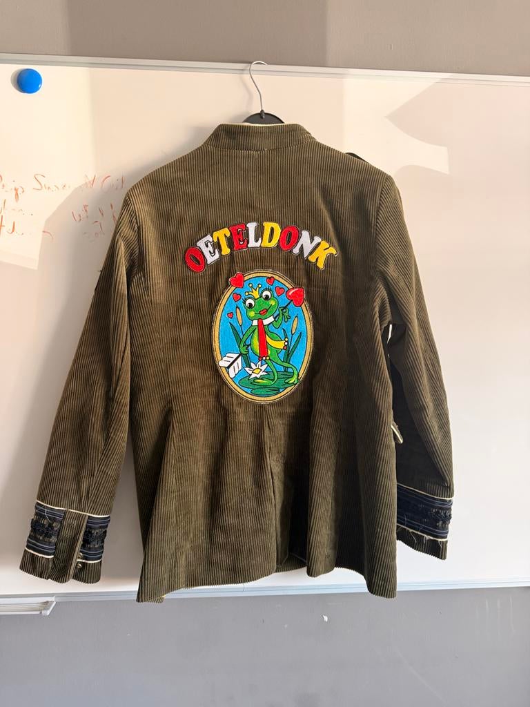 Carnavalsjas Oeteldonk - Uniek en Feestelijk 2 stuks, Maat 38/40 (M), Carnaval, Ophalen of Verzenden, Zo goed als nieuw