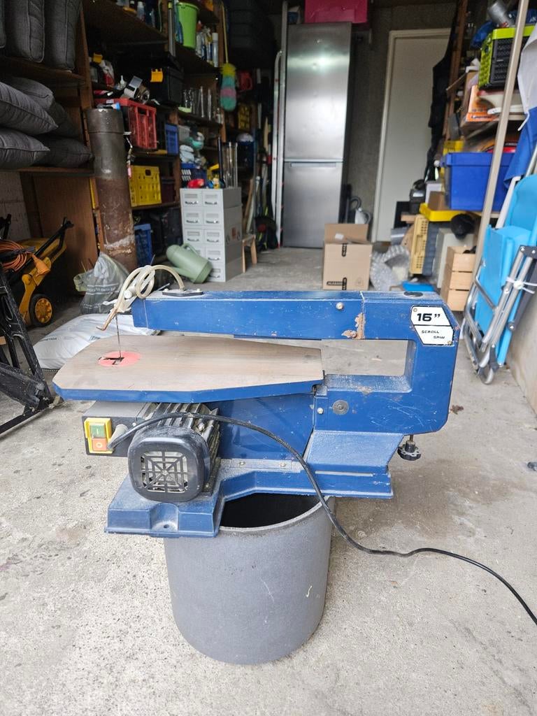Figuurzaagmachine Rodec MQ50 - 16" Scroll Saw, Doe-het-zelf en Verbouw, Gereedschap | Zaagmachines, Gebruikt, Rodec, Ophalen of Verzenden
