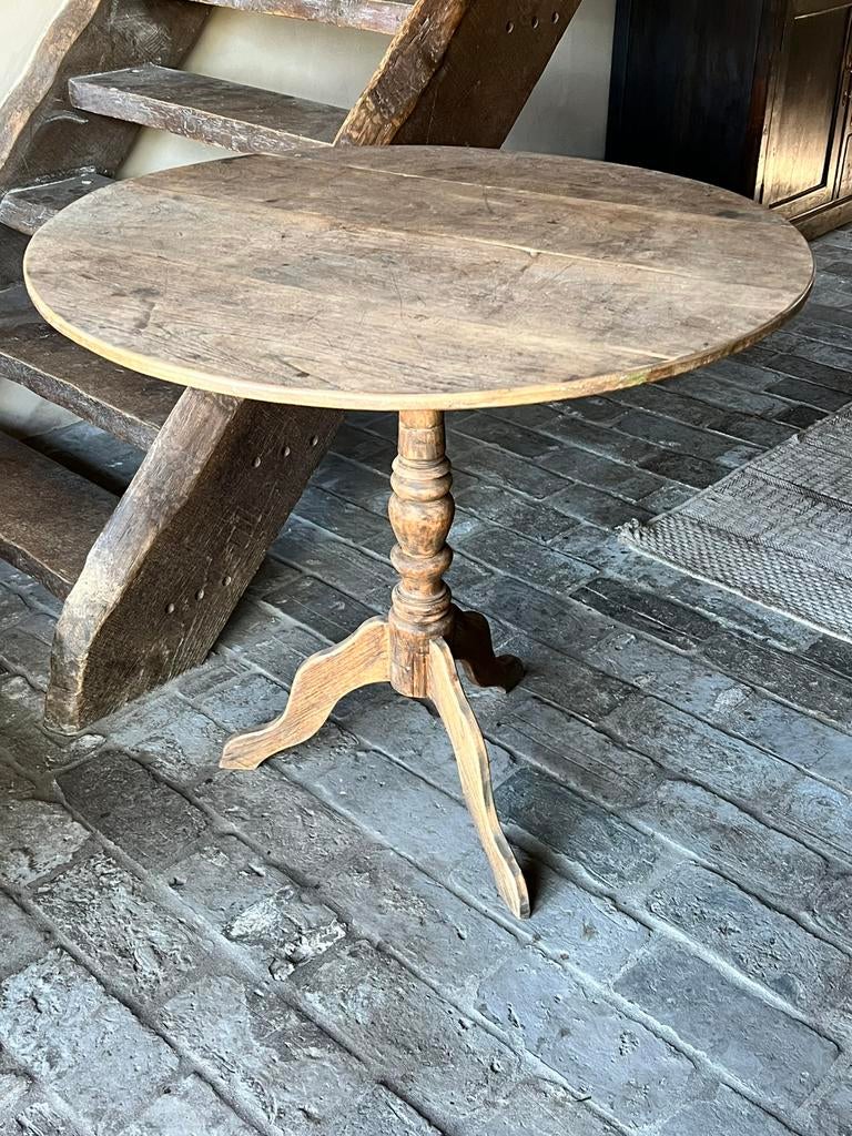 Ronde tafel, wijntafel, Huis en Inrichting, Ophalen, Rond, Zo goed als nieuw, 75 cm of meer