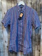 Nieuw mooi overhemd korte mouw van River Woods (Maat M), Verzenden, Nieuw, Overige kleuren, Halswijdte 39/40 (M)