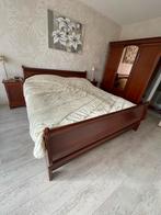 Bedframe 200x190 + nachtkastjes - Opruiming!, Huis en Inrichting, Slaapkamer | Bedden, Ophalen, Bruin, Tweepersoons, Overige maten