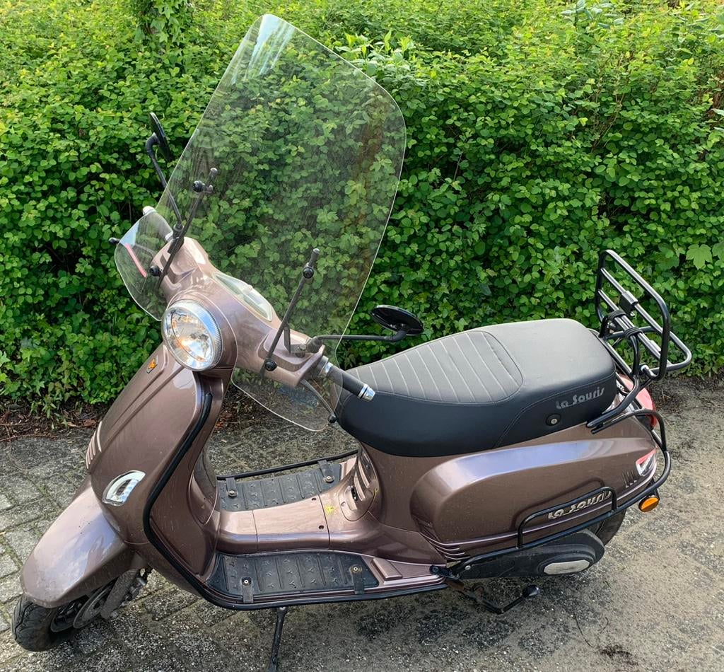 La Souris E-Sourini bronskleurige snorscooter, Gebruikt, Elektrisch, Ophalen, Overige merken