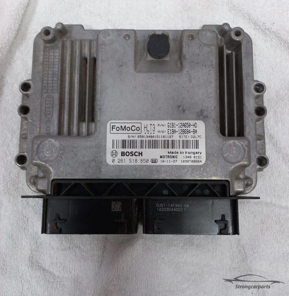 ECU Motormanagement Ford fiesta JA8 G1B112A650HD E1BA12B684B, Gebruikt, -, -, Ophalen of Verzenden