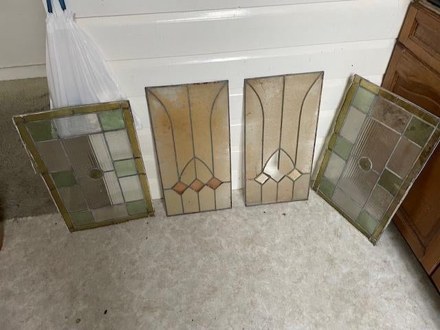 Glas in lood, Ophalen