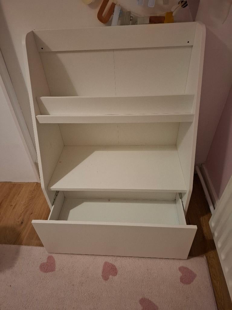 Kinderboekenkast Ikea BERGIG, Huis en Inrichting, Kasten | Boekenkasten, Ophalen, 50 tot 100 cm, Zo goed als nieuw, Minder dan 100 cm