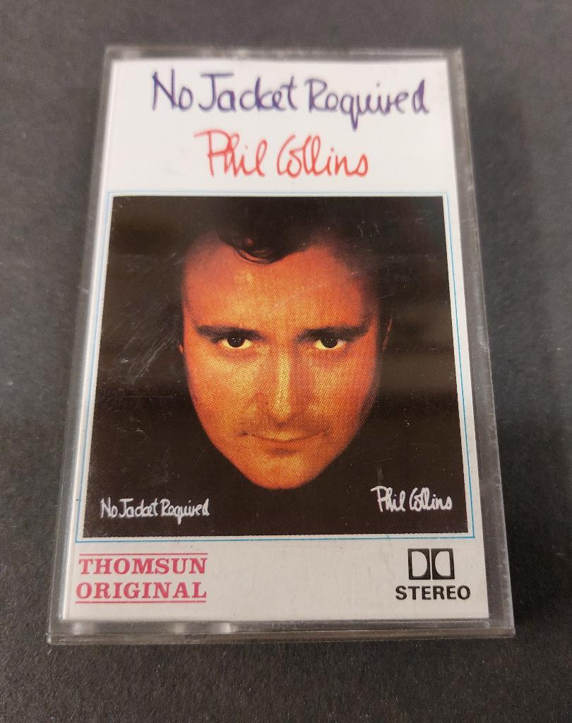 Phil Collins CASSETTE Saoedi Arabie No Jacket Genesis, Cd's en Dvd's, Cassettebandjes, Gebruikt, Voorbespeeld, Pop, 1 bandje, Verzenden