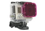 GoPro Polar Pro Hero3 Cube Magenta Filter, Ophalen of Verzenden, Nieuw, GoPro