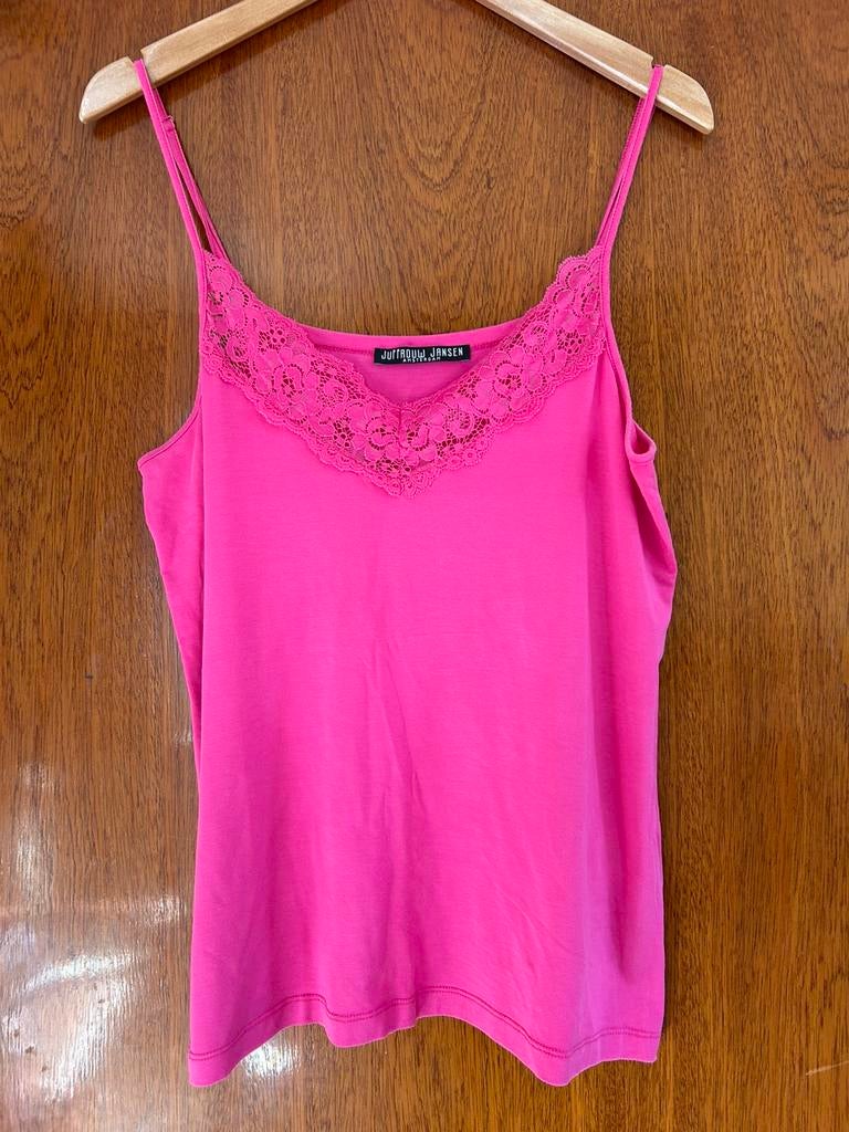 Leuke top XXL juffrouw jansen, Blauw, Maat 46/48 (XL) of groter, Ophalen of Verzenden, Zo goed als nieuw