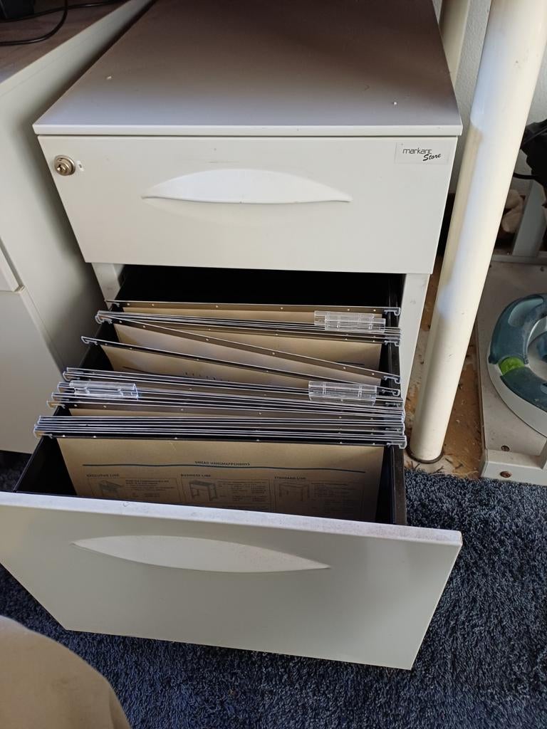 Kantoorkaten met hangmapsysteem, Ophalen of Verzenden