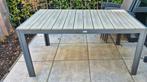 Tuintafel 155x92x75 cm met polywood blad en aluminium frame, Ophalen