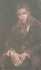 Jozef Israels Ets Een Zoon van het oude (Joodse) Volk, Ophalen of Verzenden