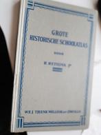 atlas-grote Hist. schoolatlas-H.Hettema-1955, Gelezen, H.Hettema, Ophalen of Verzenden, Landkaart