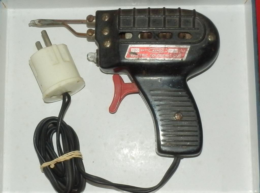 Oud goed werkend kinzo soldeerpistool, Ophalen of Verzenden, Gebruikt