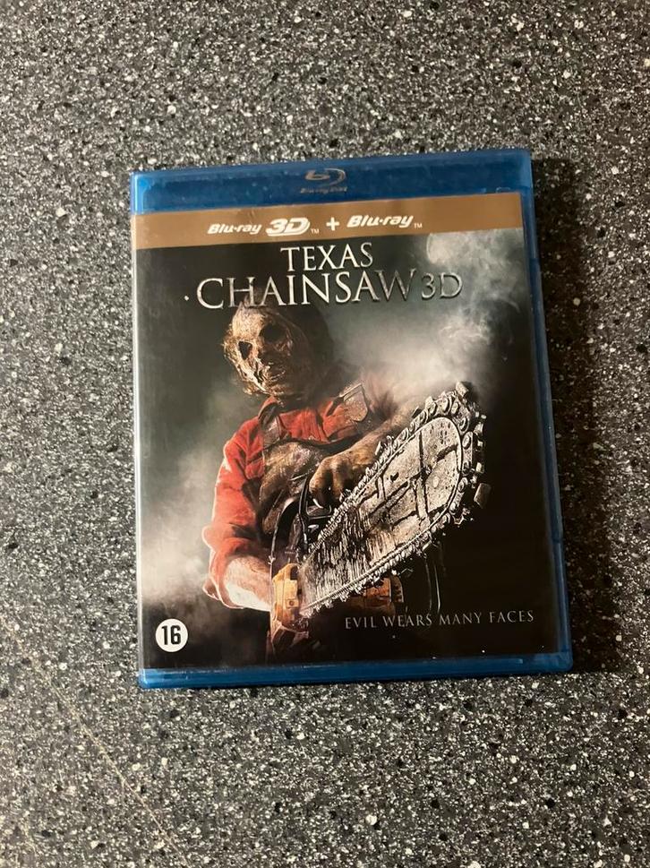 Texas Chainsaw (2013) 3D + 2D Blu-ray, Cd's en Dvd's, Blu-ray, Zo goed als nieuw, Horror, 3D, Ophalen of Verzenden