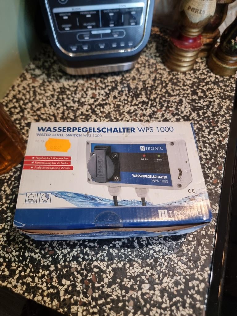 H-Tronic WPS 1000 Waterniveau Schakelaar nieuw in doos, Ophalen of Verzenden, Nieuw
