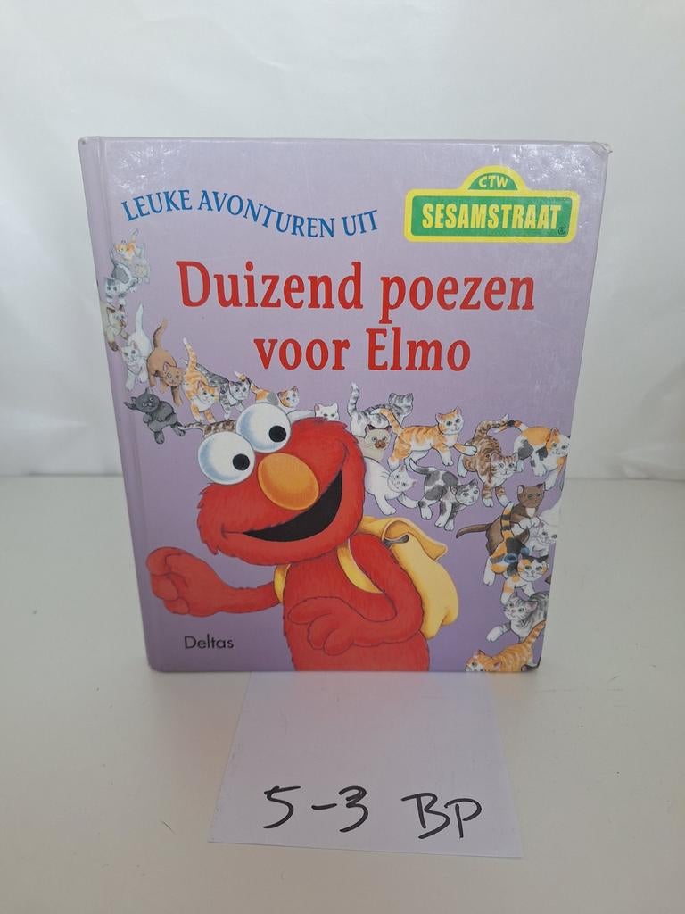 DUIZEND POEZEN VOOR ELMO - LEUKE AVONTUREN UIT SESAMSTRAAT, Boeken, Ophalen of Verzenden, Gelezen, Niet gespecificeerd, 2 tot 3 jaar