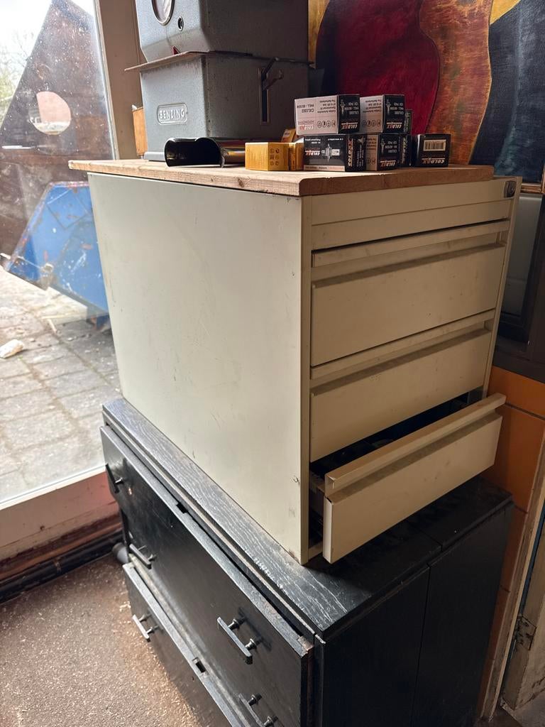 Kast met diepe lades, Ophalen, Gebruikt, 50 tot 100 cm, 3 of 4 laden