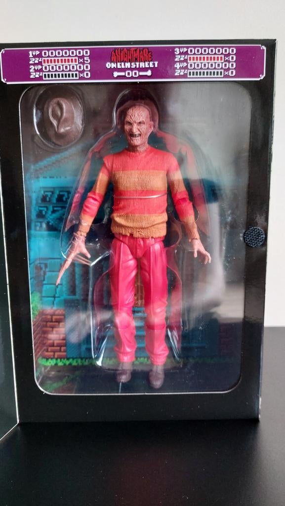 NECA - Nightmare on Elm Street - Freddy Krueger game figuur, Ophalen, Nieuw