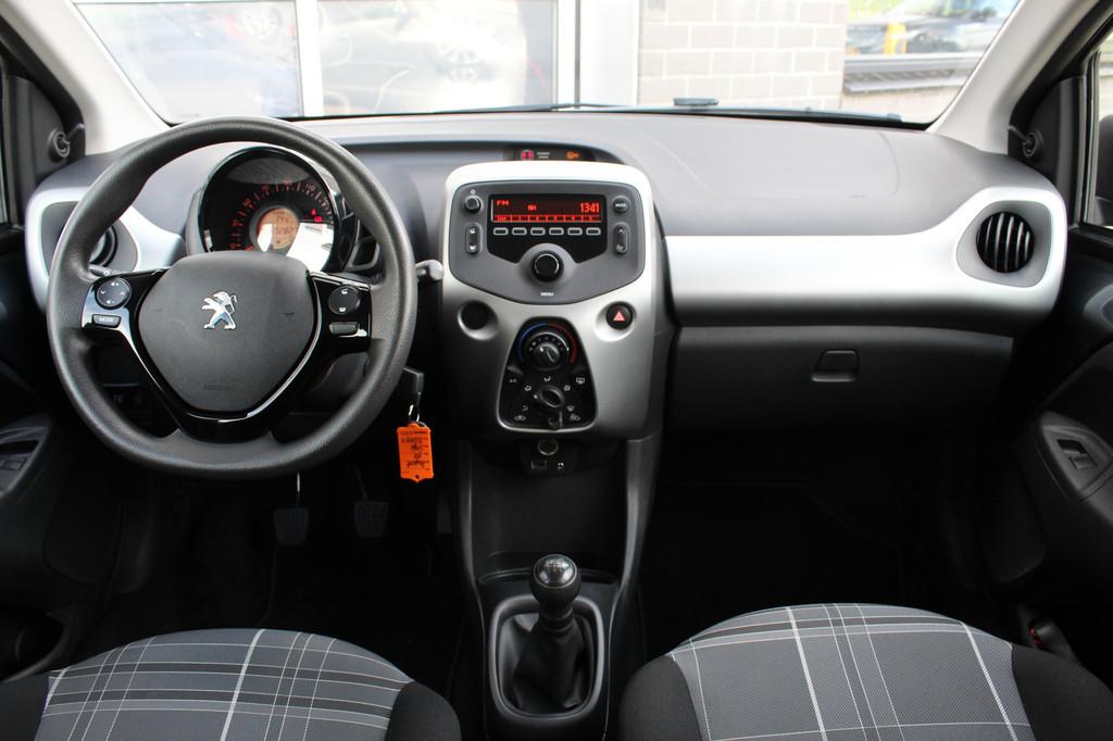 Peugeot 108 1.0 e-VTi Blue Lion / Airco / Zuinig / N.A.P., Voorwielaandrijving, Stof, Gebruikt, Met garantie (alle)