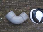 Te koop pvc hulpstukken, Doe-het-zelf en Verbouw, Buizen en Afvoer, Ophalen, Bochten, Pvc, Minder dan 2 meter
