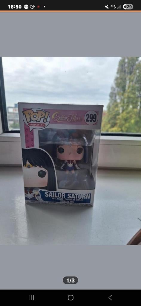 Funko Pop! Sailor Moon - Sailor Saturn #299, Ophalen, Zo goed als nieuw