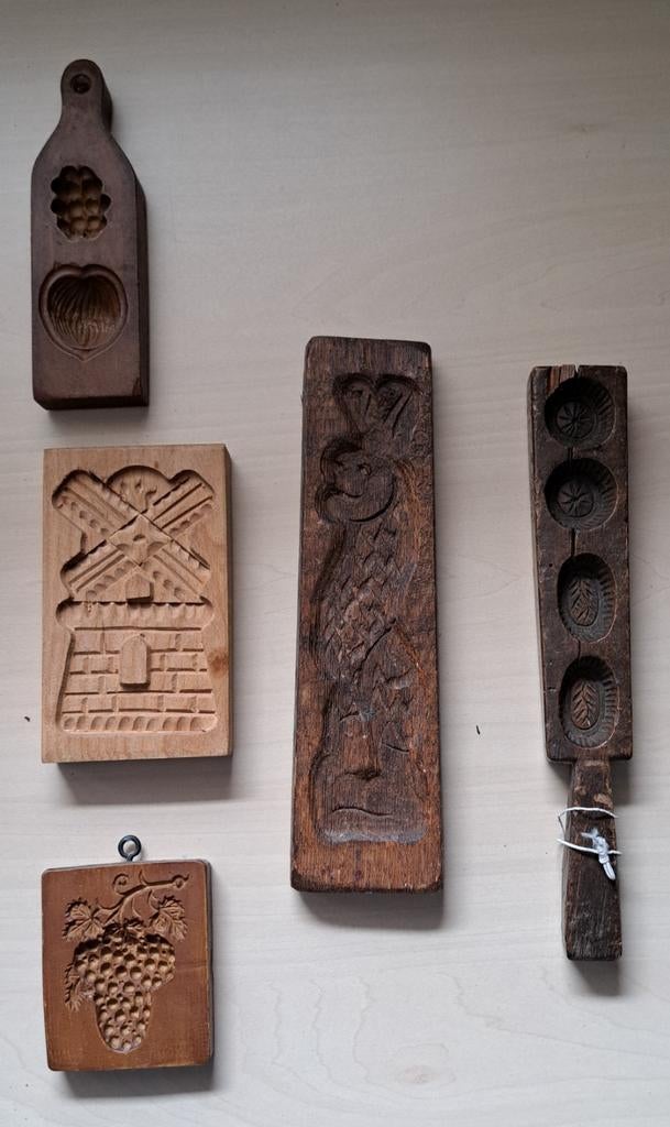 Antieke bakvormen, Ophalen of Verzenden