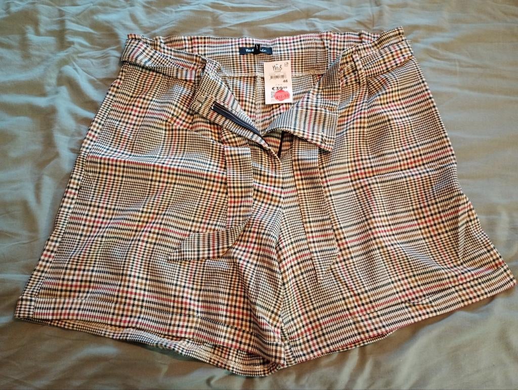 Nieuw dames korte broek maat 46 ms mode, Kort, Blauw, Maat 46/48 (XL) of groter, Nieuw