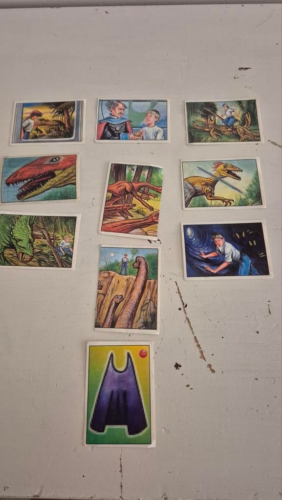 Panini dinogame stickers. Ongeplakt, Hobby en Vrije tijd, Stickers en Plaatjes, Ophalen of Verzenden, Zo goed als nieuw, Meerdere stickers