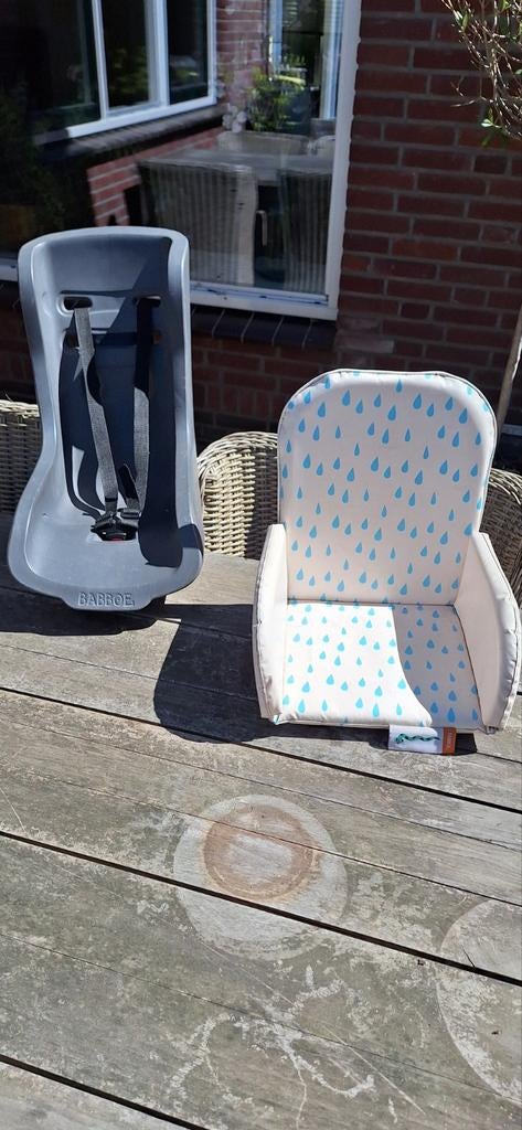 Babboe bakfiets peuterschaal en zitje, Ophalen