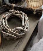 Leuke krans met boomschors tak, Ophalen, Gebruikt