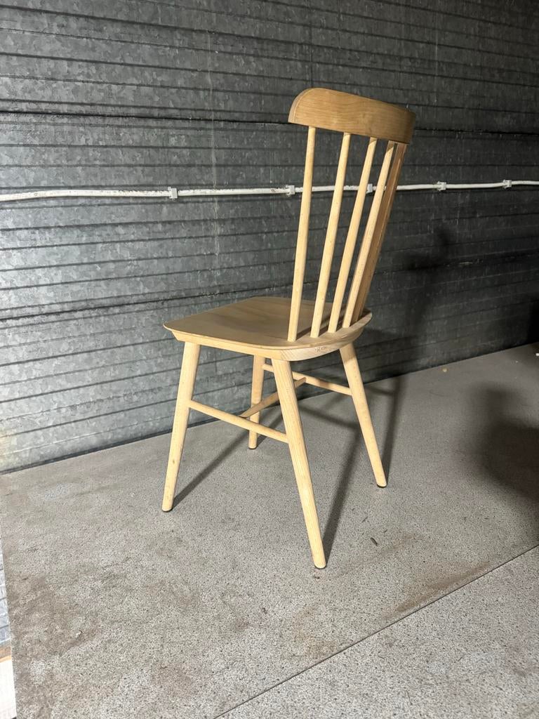 TON spijlenstoel, Ophalen, Gebruikt, Bruin, Eén